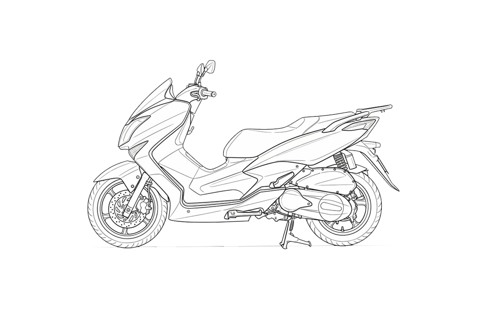 Matic Motorcycle